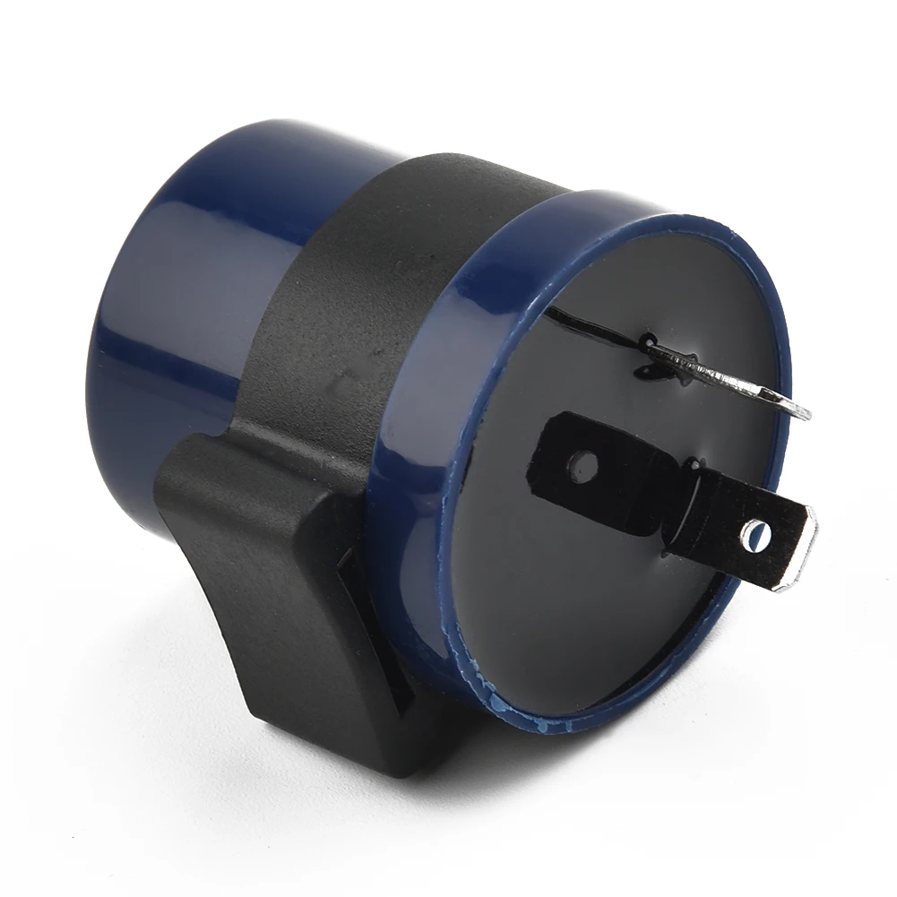 

Turn Indicator Blue+Black Light Lighting 2 Pin 6V-12V Accessories Beeper Blinker Display LED Motorcycle Signal