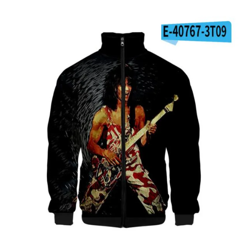 Mens Hoodie Van Halen Hoodie Amazon Eddie Van Halen 3D Baseball