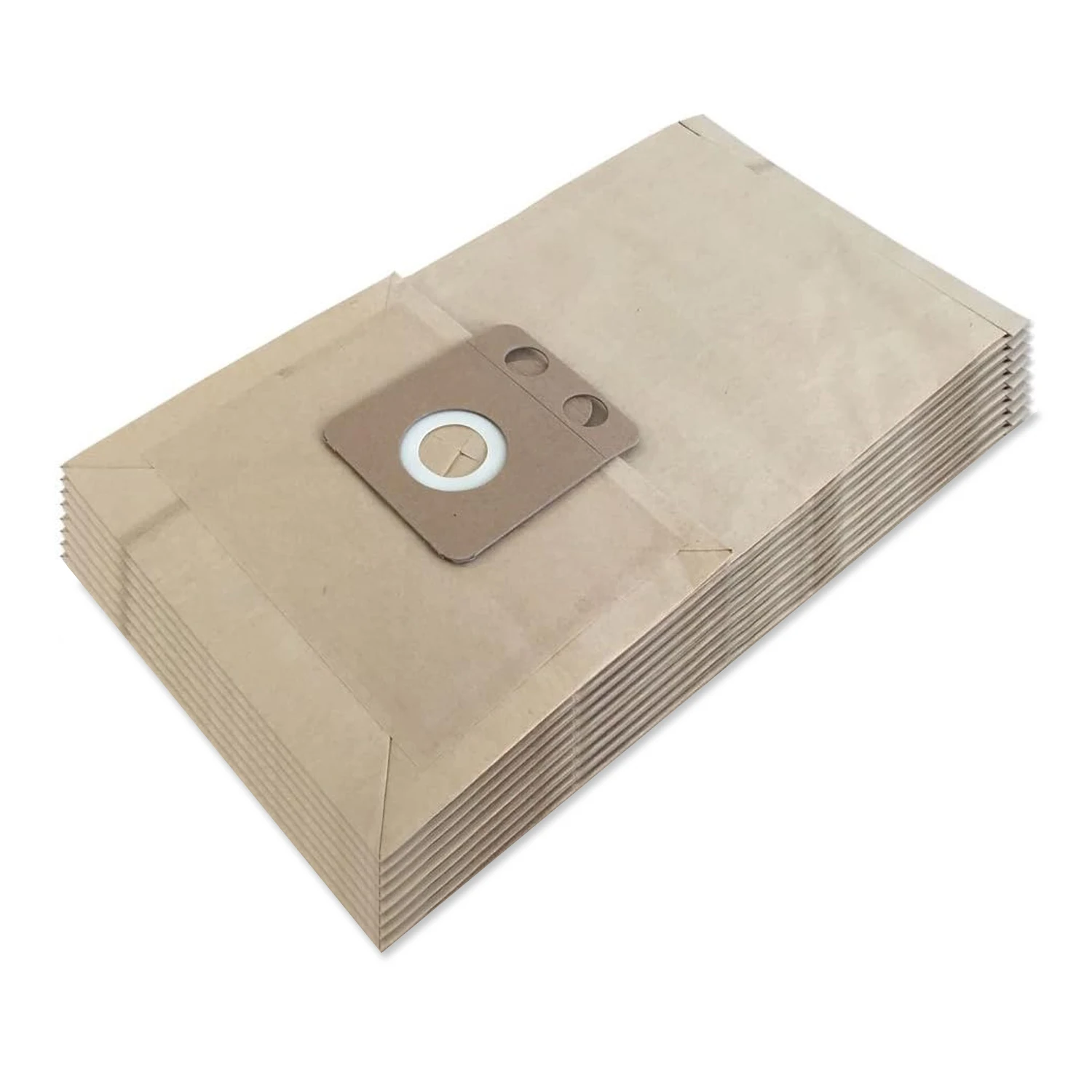 McFilter | 10 sacchetti per aspirapolvere adatti per Nilfisk VP300, GD 710, 910, 1000, 1005, 1010, 2000, Sostituzione per 820 174 01, 1408618000