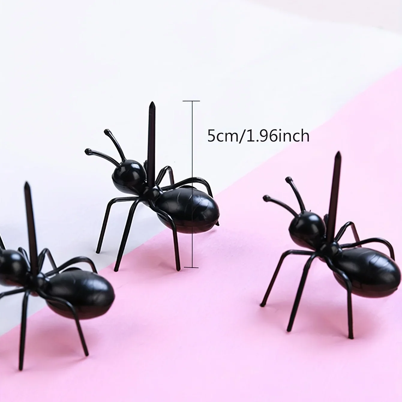 12 Pcs Animal Appetizer Forks Reusable Ant Food Pick, Fruit Toothpicks Dessert Fork Cocktail Picks