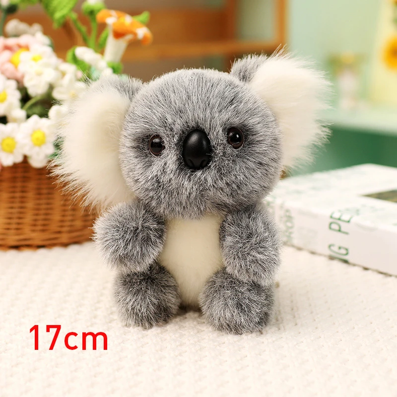 thumbnail image 1 of Preciosos juguetes de peluche de koala australiano, muñecos de peluche de oso koala peludo, almohada de animal suave para amigo, regalo de cumpleaños y Navidad, 1 of 5