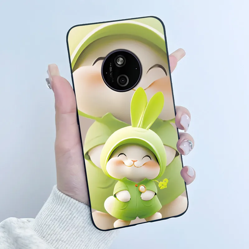 Aesthetic Luxury Soft Silicone Black Matte Phone Case Cover - Cute and Cool Design