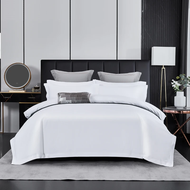 

100% Cotton Five Star Hotel Bedding Set Four Piece Twin Size Full Size Queen Size King Size Duvet Cover Bed Sheet Pillow Cover