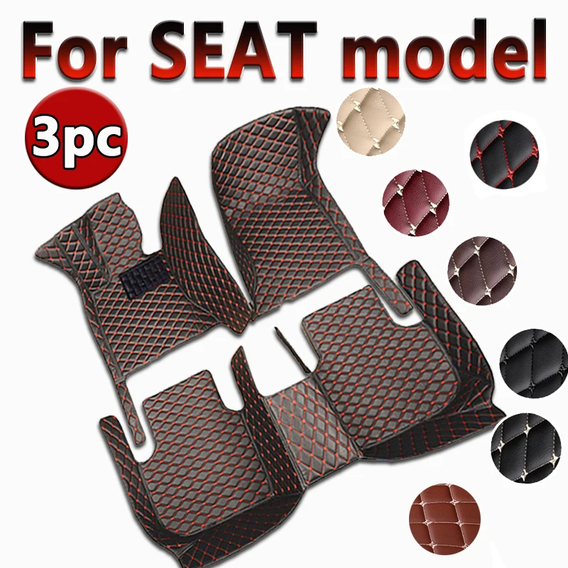 

Автомобильные коврики, напольные коврики для SEAT Ateca Arona ibiza Leon Toledo Leon ST CUPRA Alhambra Exeo 2022 2023, автомобильные аксессуары