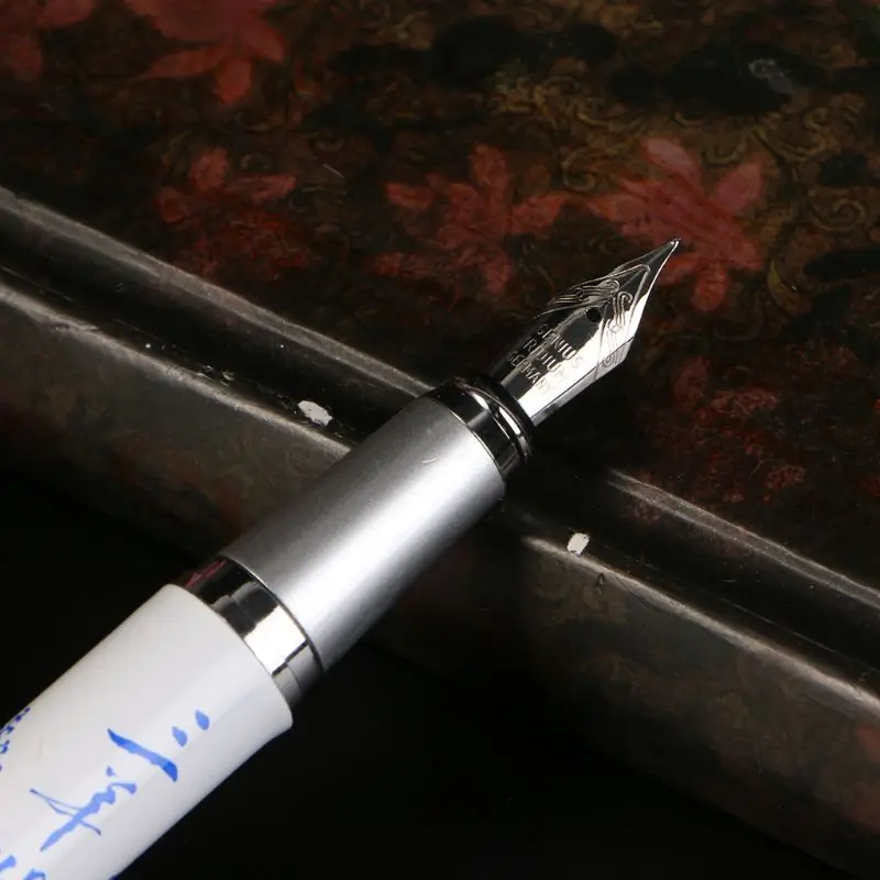 Vintage Fountain Pen 0.5mm Point Piston-Filled Pen for Adults Dropship