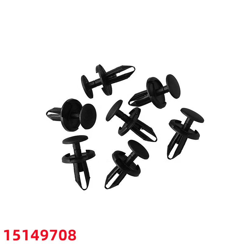 

100Pcs Auto Fastener Rivet Clips Push Type Rivet Plastic Fasteners 15149708 B140