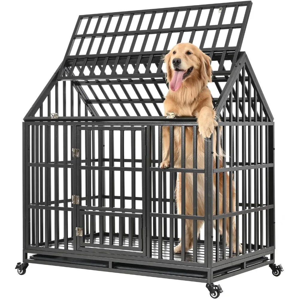 Large Heavy Duty Dog Crate 6
