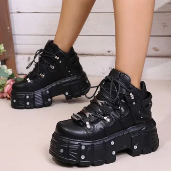 2025 New Daddy Shoes Platform Women's Personality Casual Sneakers 1