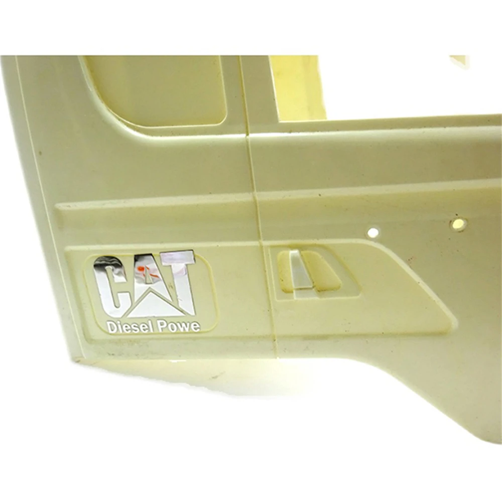 

Toy Accessories Decoration RC Tractor Truck Appearance Sticker DIY Metal Decorative Sticker CAT Decal for 1/14 RC Tractor Truck