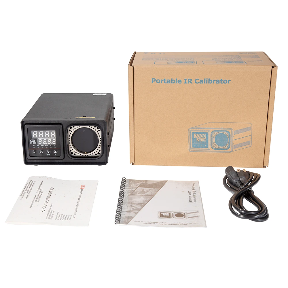 CEM BX-350 전문 휴대용 IR 온도 교정기, 가열 시간 50 °C  350 °C, 10 분