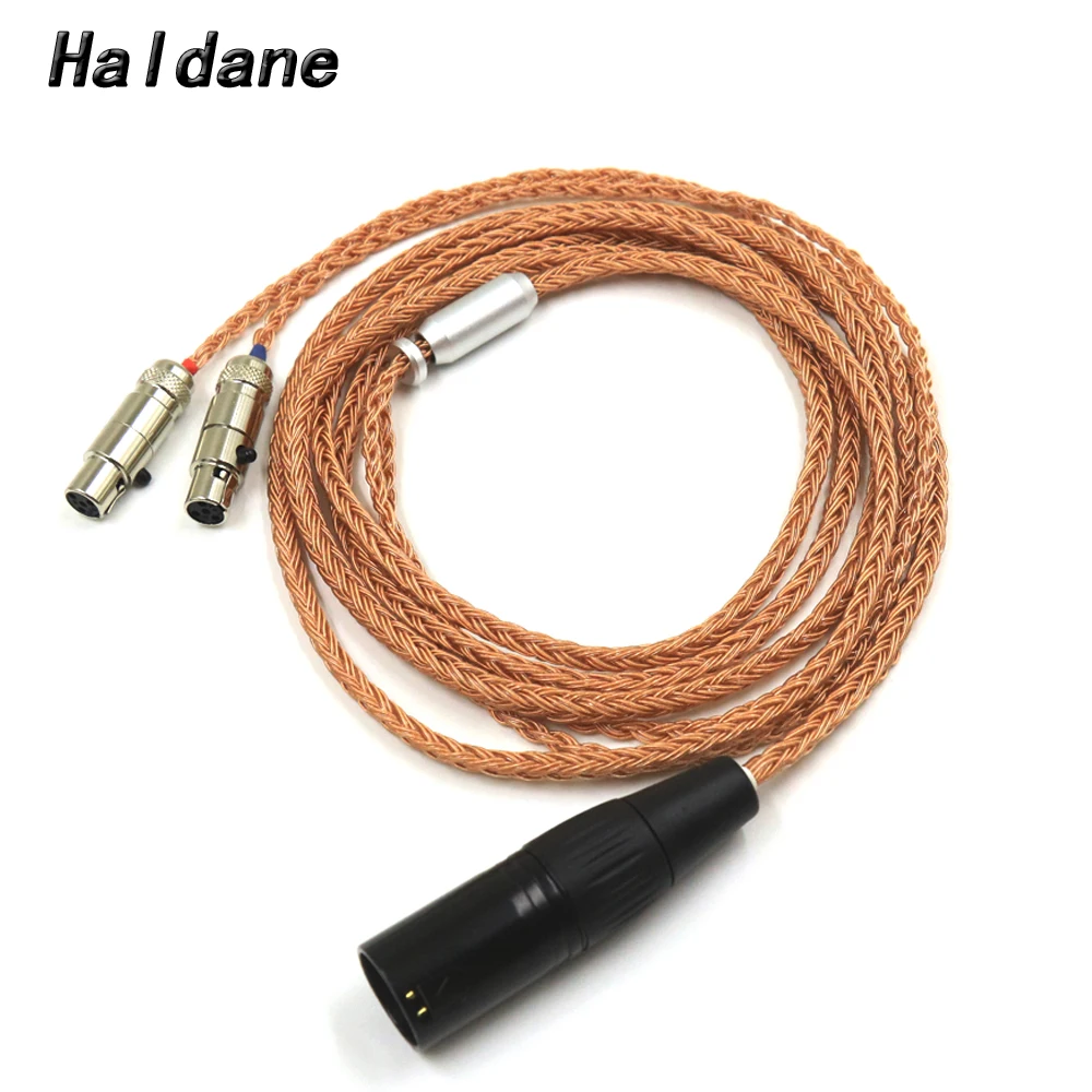 Haldane 16Core (Versione Avanzata) Cavo Di Aggiornamento In Rame A Cristallo Singolo Per Audeze Lcd3 Lcd-2 Lcd2 Lcd-4