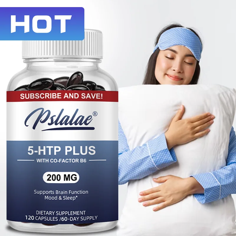 

5-HTP+ with Cofactor B6 200 Mg, Advanced Sleep Aid Dietary Supplement