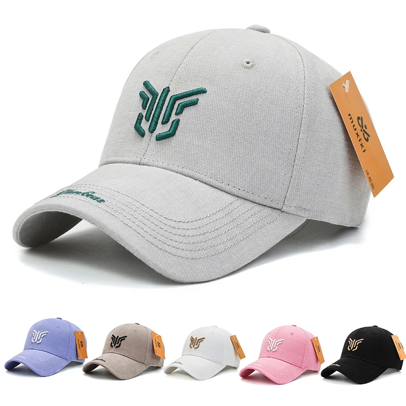

Baseball Cap New Spring Summer Solid Sunhat Embroidered Men Women Unisex-Teens Cotton Snapback Caps Fashion Hip Hop Fishing Hat