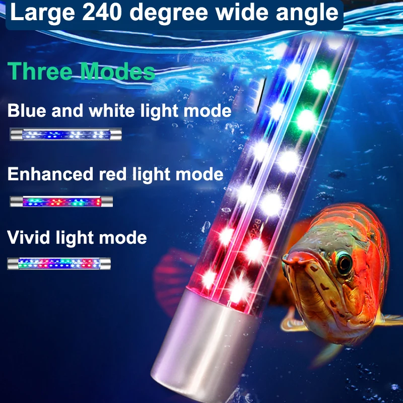 FishTankLampLedLampLightingAquariumDivingLampWaterproofDragon