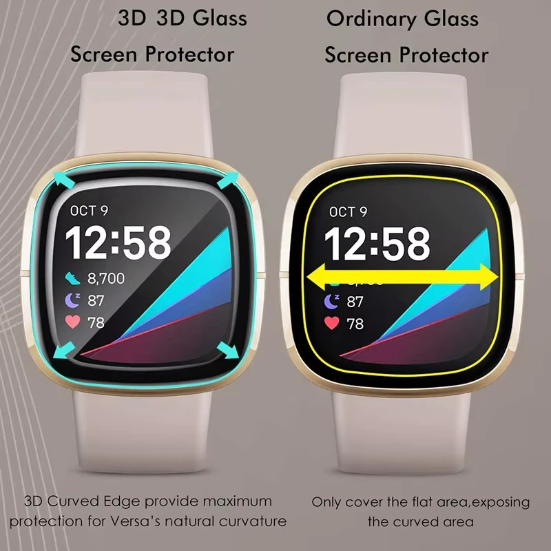 3D Curved Soft Edge Clear Screen Protector