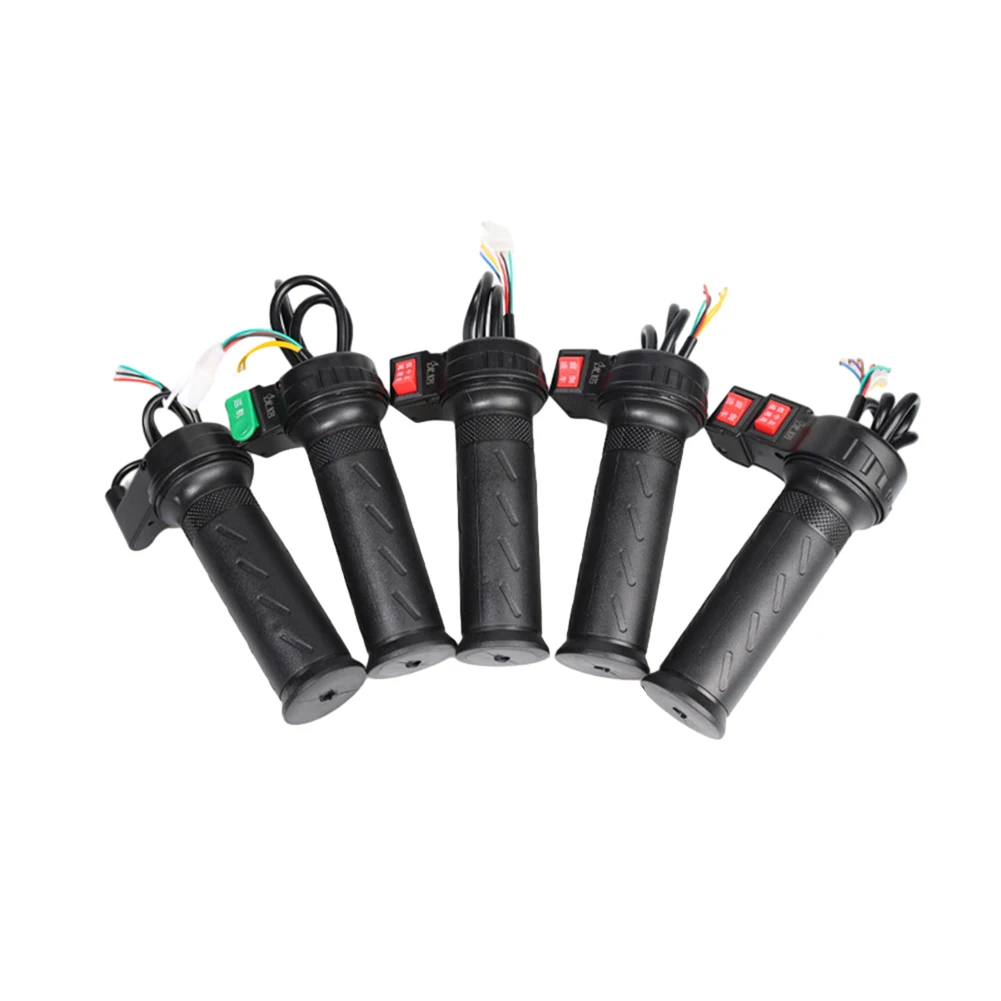 

1pc Bicycle Throttle Electric Bike Bicycle Twist-Throttle High/Medium/Low Speed/Forward/Reverse/Cruis Speed Control Handle Parts