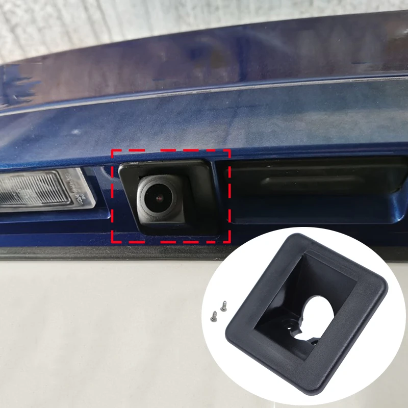 Car Rear Camera Bracket Mount License Plate Lights Housing For Hyundai