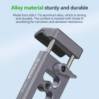 FANAUE Bike Bicycle Mobile Phone Holder 360 View Universal Aluminium alloy Motorcycle Phone Holder For RAM Mounts with 1" Ball - Image 5