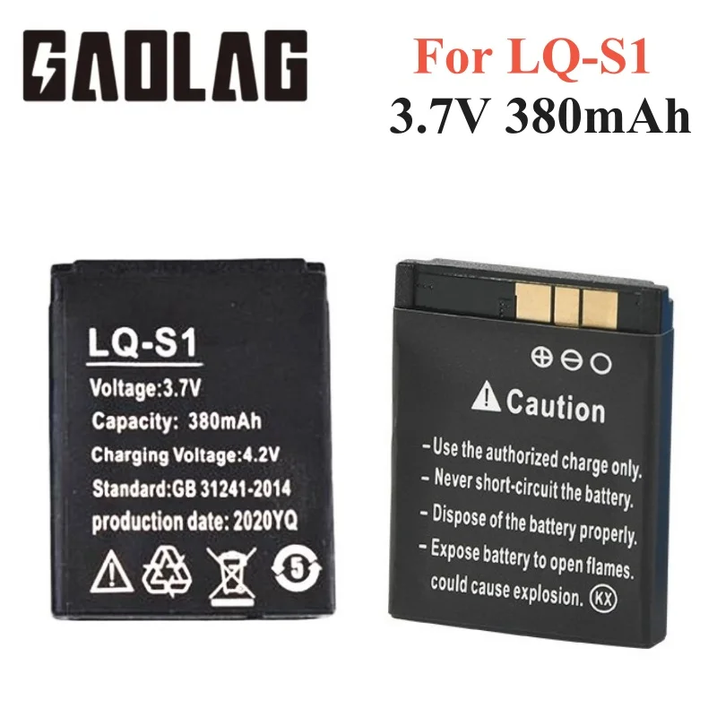 Batteria Li-Ion Per Q-Starz BT-Q810 – 3,7V 1000mAh, Dimensioni 53,2x34x5,2 Mm - 3