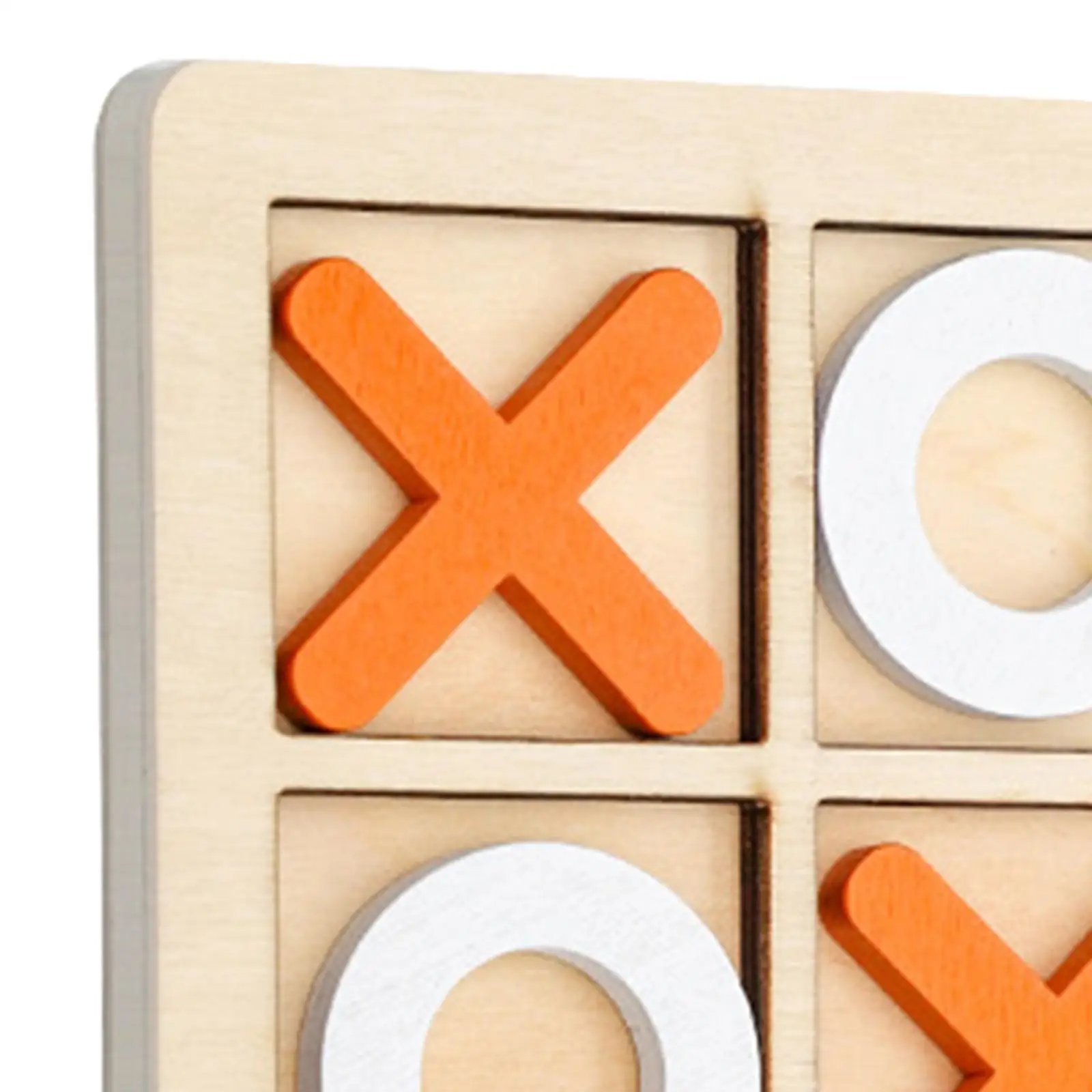 Tic TAC Toe Board Game Family Game Decorative Pieces Noughts and Crosses
