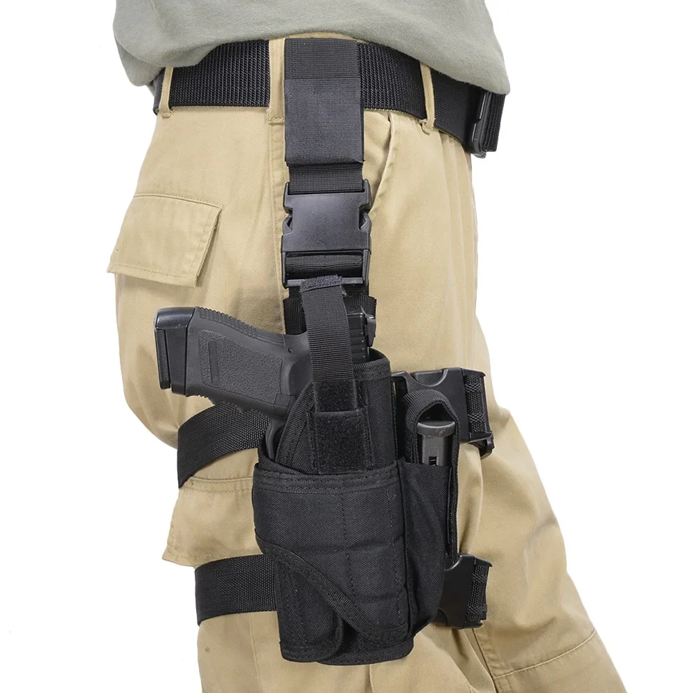 Gun Holster Universal Tornado Drop Leg for Outdoor