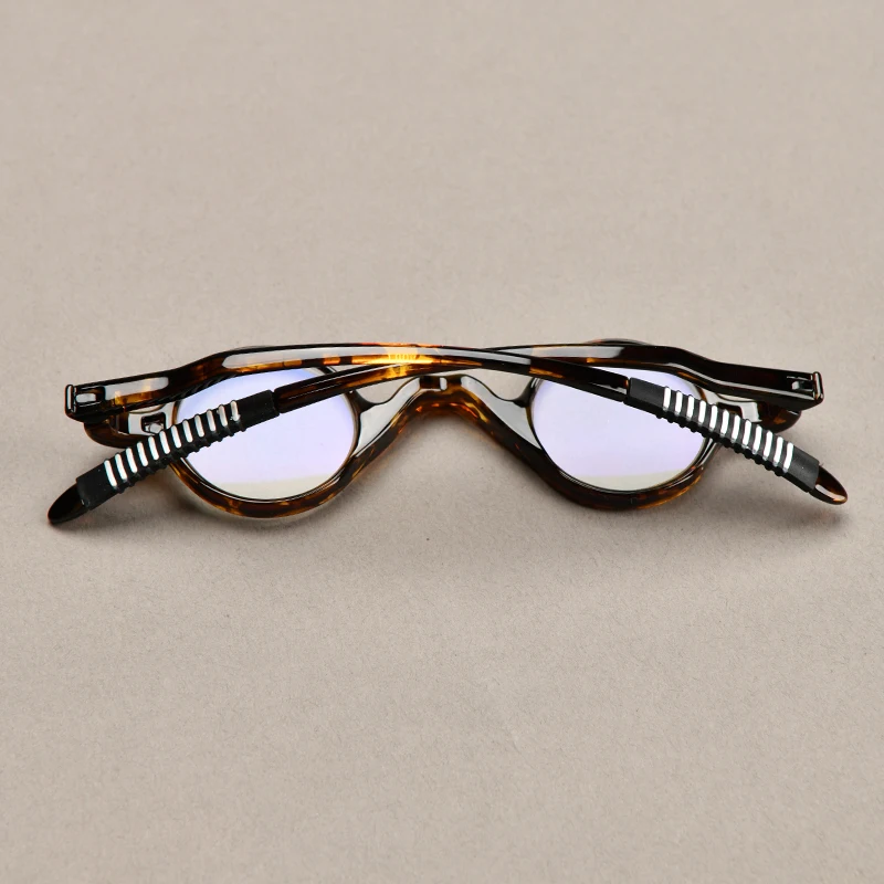 Vintage Oval Blue Light Blocking Reading Glasses - Stylish Ultralight Eyewear