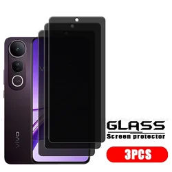 Enhanced Privacy Tempered Glass Screen Protector for Vivo V50 Lite 5G (3 Front Glass)