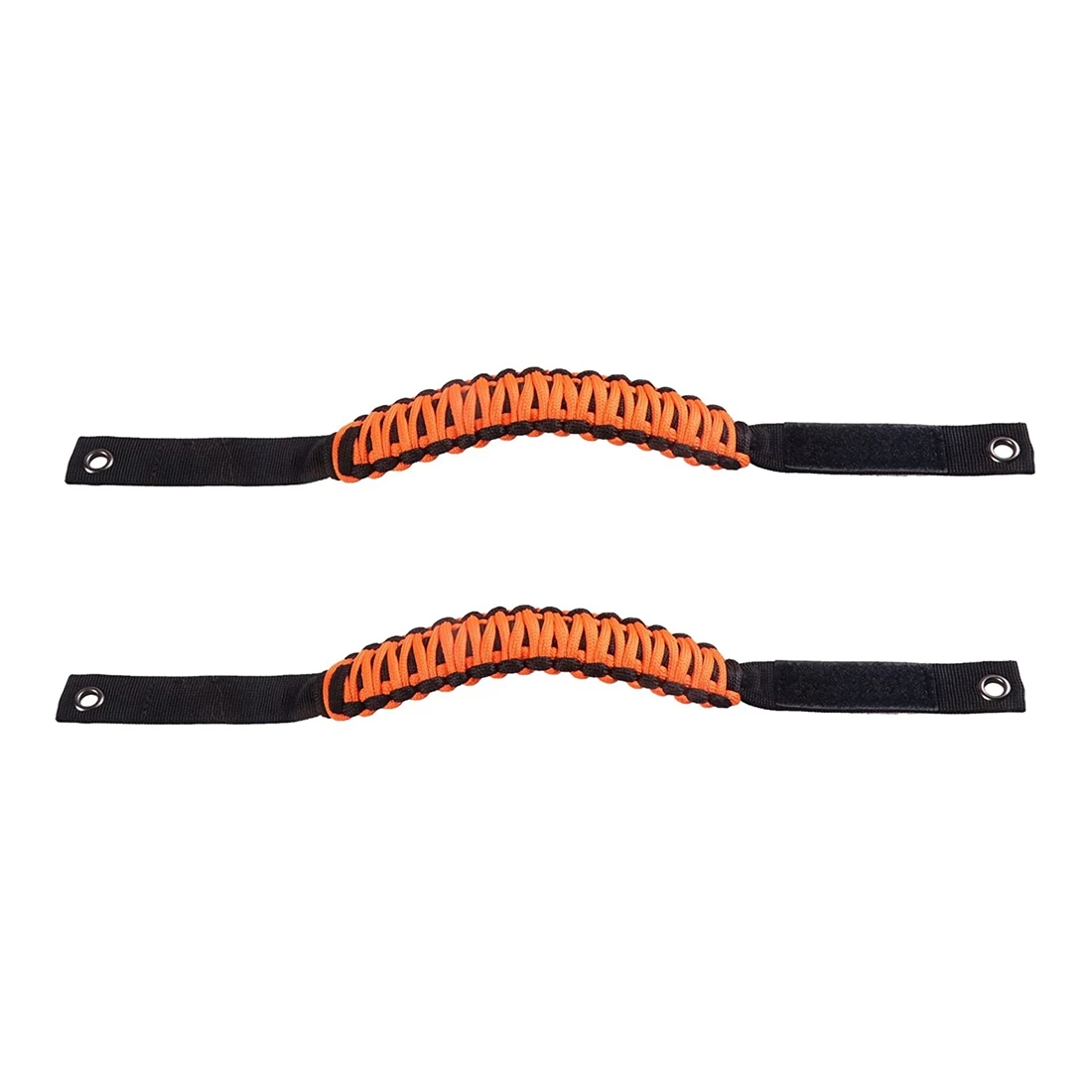 

Roll Bar Grab Handles Paracord Grip Handle for Ford Bronco 2021 2022 Accessories, 2 Pack