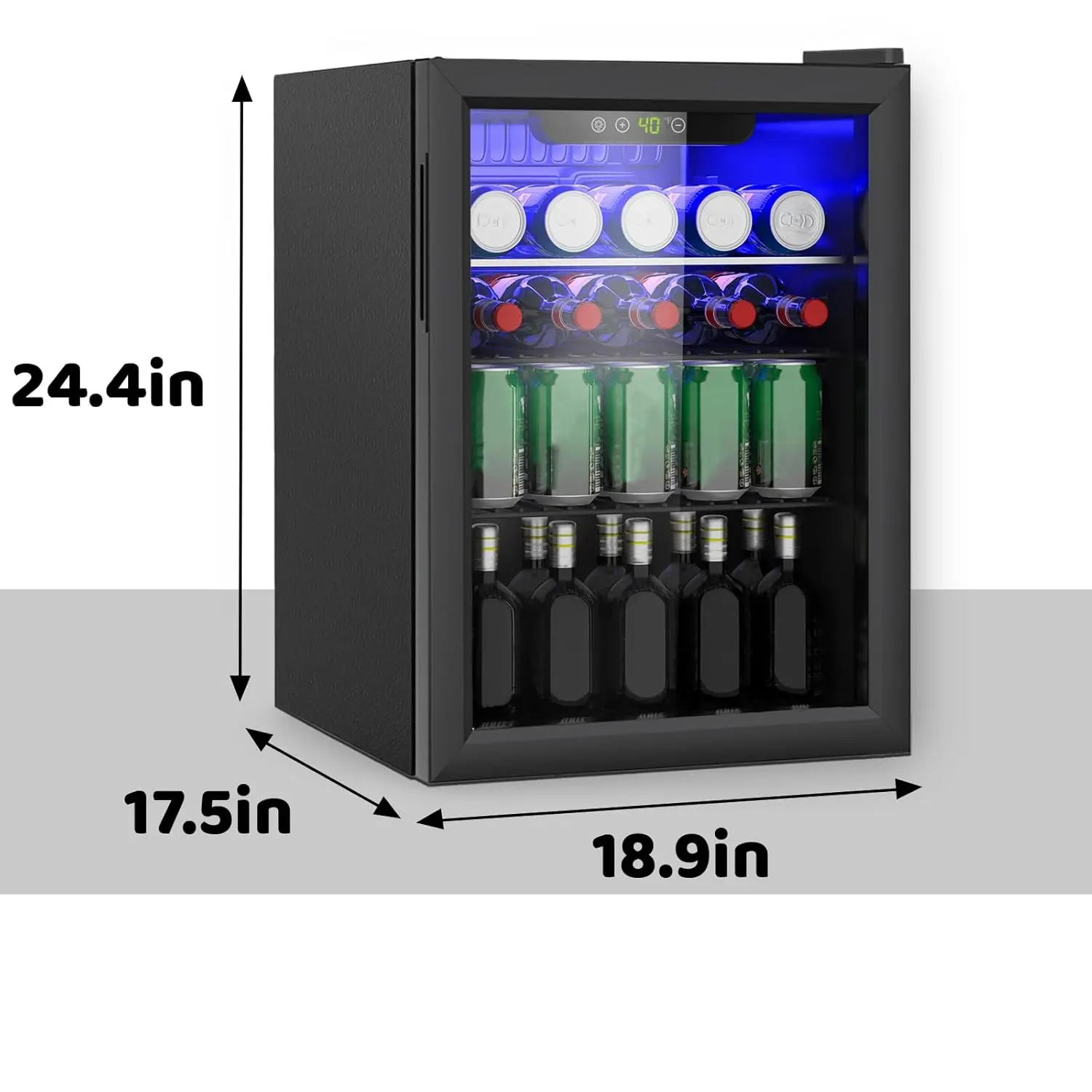 Compact Beverage Mini Fridge 2