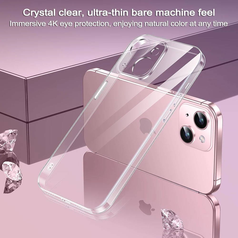 Silicone Soft Case with Full Camera Protection - Ultra Thin Design