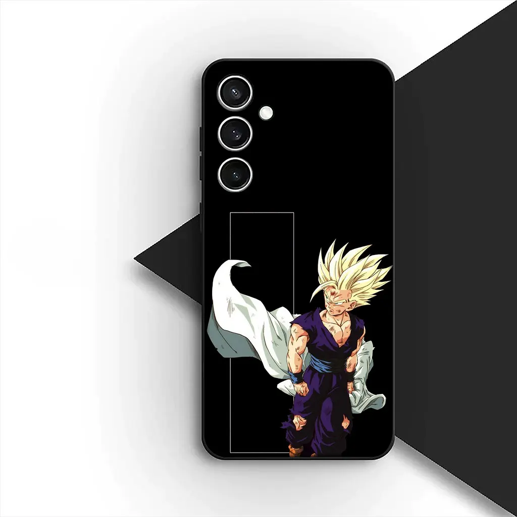 Dragon Warrior Soft Phone Case - Son Gohan Anime Design