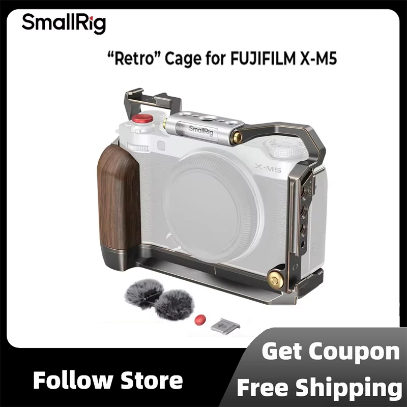 SmallRig X-M5 Retro Cage for FUJIFILM X-M5 with Quick
