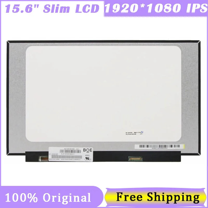 Tela Magro do Ips para Nv156fhm-n48 N45 N49 B156fhm02.4 N156hca-eab Eac Ea1 Nv156fhm-n3d Spd1 Spc1 Spdz Spe1 30 Pin Fhd