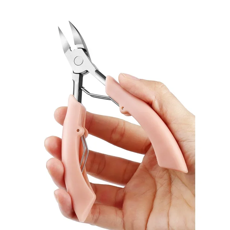 Nail Scissors Manicure Pedicure Tools Toenail Clippers Dead Skin Remove Ingrown Nipper Cuticle