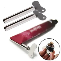 Hot Sale Reusable Stainless Steel Toothpaste Squeezer Multifunctional Plastic Cream Tube Squeezing Cosmetic Oil Paint Squee 1