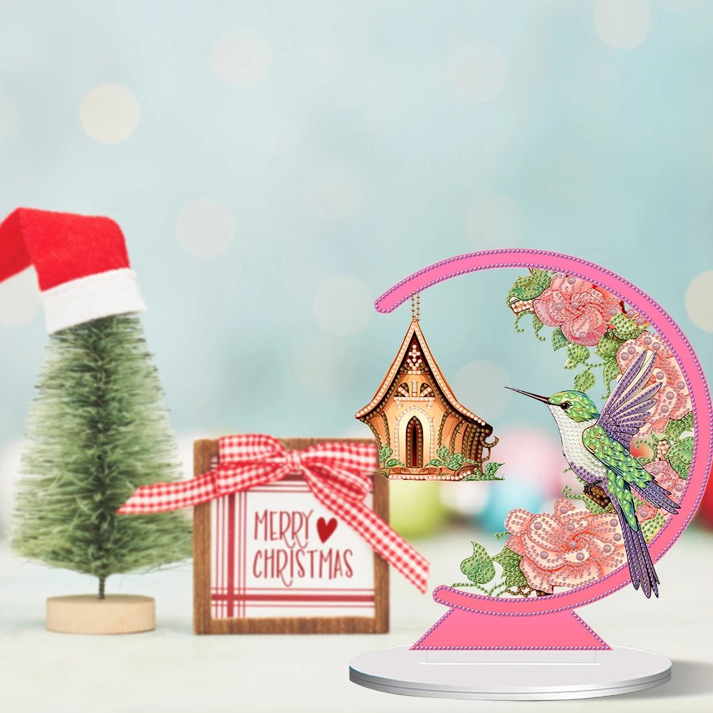 DIY Moon Diamond Art Painting Ornament