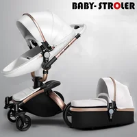 AULON Luxure Baby Stroller 2-in-1, 3-in-1 High Fashion Travel System - Image 9