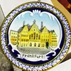 12CM European American TV Restaurant Background Wall Decoration Ceramic Plate Mediterranean Home Decor Tourist Souvenir Sunchamo 2