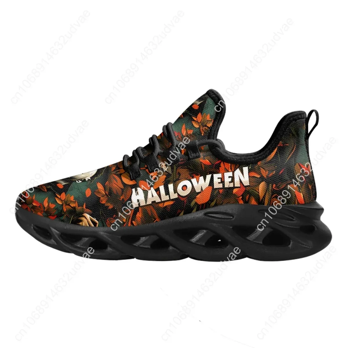 Halloween Shoes Horror Movie Character Michael Myers Print Unisex Walking Sneakers Casual Running Shoes Zapatillas