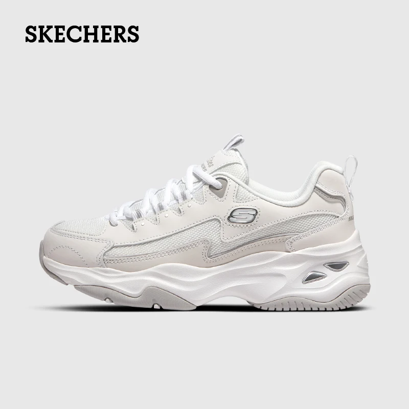 

Skechers Shoes for Women "D'LITES 4.0" Dad Shoes, Non-slip and Wear-resistant, Lightweight and Breathable Female Chunky Sneakers