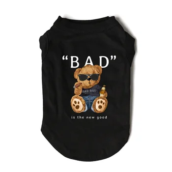 T-shirt personnalisé pour chiens imprimé Ourson BAD - 2025 - Doglovedesign : Vêtement et accessoires pour chiens T-shirt personnalisé pour chiens imprimé Ourson BAD - 2025 - Doglovedesign : Vêtement et accessoires pour chiens
