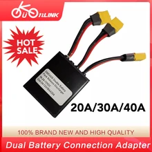 Interruptor duplo 20v-72v 20a/30/40a do adaptador da conexão do conversor da descarga da bateria ebike