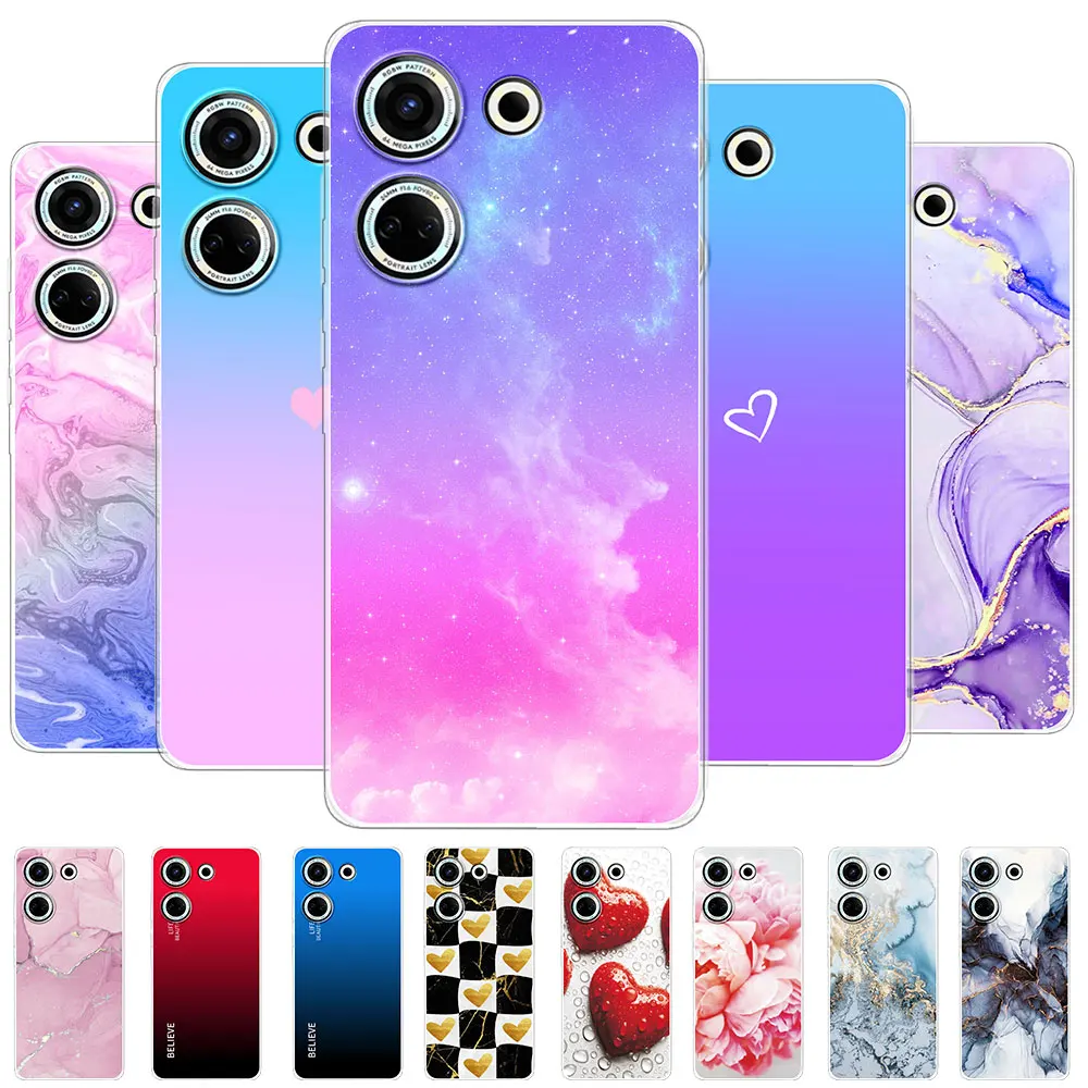 Per Tecno Camon 20 Pro Custodia Tecno Camon 20 19 18 Custodia Protettiva In Silicone Morbido Trasparente Per Tecno Camon 19 Neo 19 Pro 18P Cover