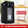 Red Wine Refrigerated Dispenser Desktop Commercial Compressor Refrigeration Nitrogen Freshkeeping Temperature Grape Wine Cabinet 6