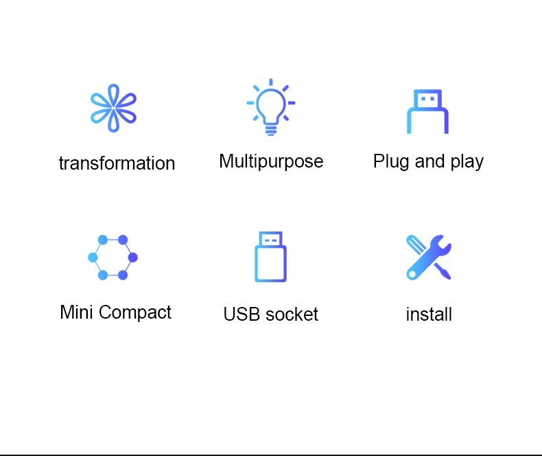 Description Picture 3 of itemPortable USB Plug Car Light Mini LED Colorful Ambient Light Neon Interior Lamps Auto Atmosphere Light Computer Car Accessory