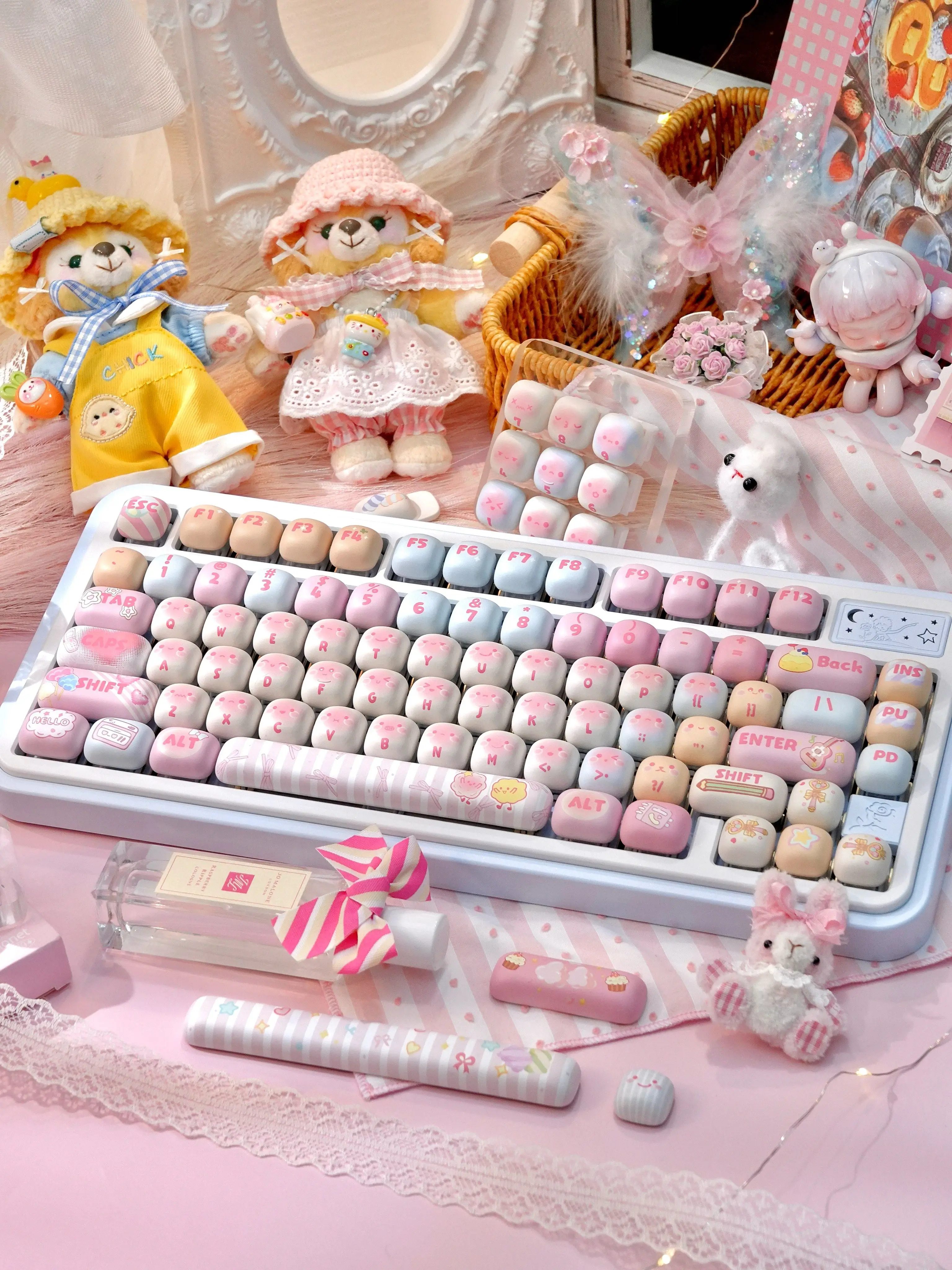 129 keys MOG profile keyboard keycaps premium PBT