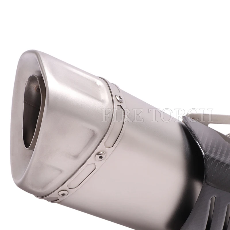 For Yamaha YZF R1 MT-10 2015 - 2020 Motorcycle Exhaust Escape Moto Titanium Alloy Mid Link Pipe Delete Silencer Modify Muffler - Image 3