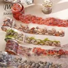 JIANWU 40mm*200cm Stone Wall Path Series Vintage Wall Texture Material Collage PET Tape Creative DIY Journal Stationery 1
