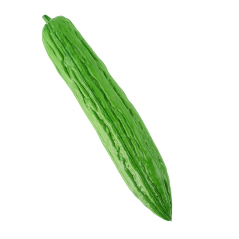 Description Picture 6 of itemArtificial Banana Cucumber Bitter Gourd for Basket Display, Photoshoot, Simulation Fruit Vegetable Kitchen Decorations