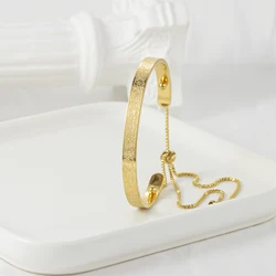 AYATUL KURSI CUFF | WOMEN Slider Bangle Bracelets Stainless Steel Deep Engraved Bangle Adjustable Gold Bracelet for Women Gift